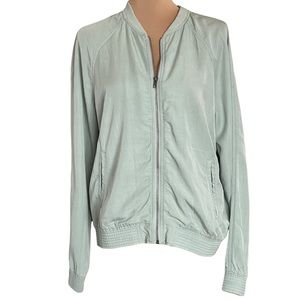 Maurice’s Zip Long Sleeve Light Weight Jacket | Sage Green| Sz M
